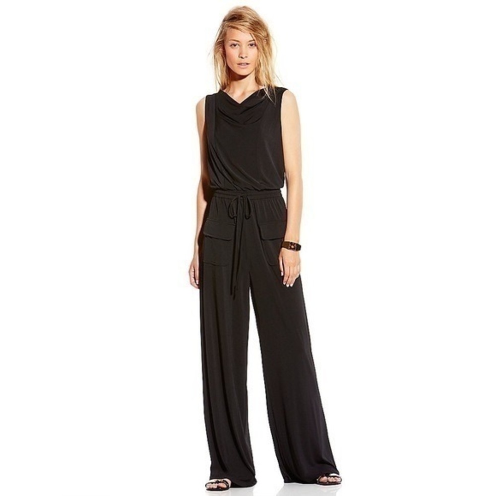 VINCE CAMUTO Black Jumpsuit